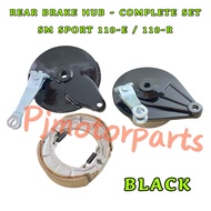 BENELLI SM SPORT 110-E / 110-R ( COMPLETE SET ) REAR BRAKE HUB PANEL / BELAKANG RUMAH BREK HUB FULL 