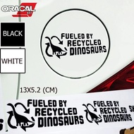 Fueled Tank Sticker By Dinsaur Cutting
