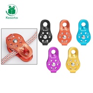 Kesoto Rescue Pulley Swing Side Large Sheave Climbing Safety Supplies for Height Rescue Equipment Ro