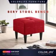 Colorlife Paris Bench Chair / Bery Square Stool Bench Chair / Iris Bench Chair / Bench Chair for bed