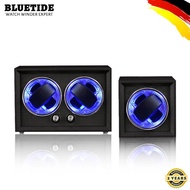 BLUETIDE Watch Winder Box 1/2 slot Automatic Watch storage box wood Quiet motor watch shaker