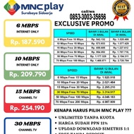 promo terbaru mnc play Surabaya Sidoarjo