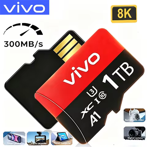VIVO SD Card High Speed Micro SD Card for Nintendo Switch 1TB 512GB 256GB 128GB 64GB U3 Stable Perfo