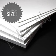 White PVC Foam Board Custom size And CNC cutting Service