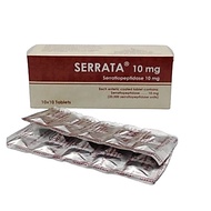 Serrata 10mg tab 10's (1papan)