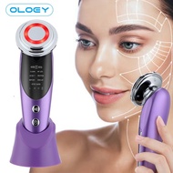 7 in 1 Face Lift Devices EMS RF Microcurrent LED Photon Skin Rejuvenation Face Massager Anti Aging Wrinkle Removal Beauty Device