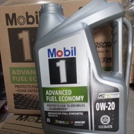 Mobil 1™ Advanced Fuel Economy 0W20 Fully Synthetic Engine Oil 4.73L