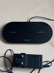 mophie無線雙位充電器，適合手機蘋果iphoneX/8plus-15