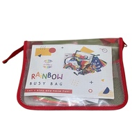Busy bag montessori motorik series Rainbow Busy Bag Elhana | PAUD TK Toddler