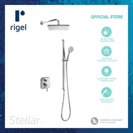 RIGEL Chrome Concealed Rain shower system Stellar 2.0