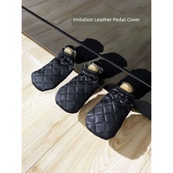 PU Leather Piano Pedal Cover Pedal Cover Thickened Quilted Piano Electric Piano Pedal Anti-dust Clea
