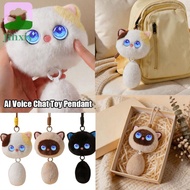 JINXIY AI Cat Plush Toy, AI Continuous Dialogue Intelligent Voice Communication AI Cat Spirit Pendan
