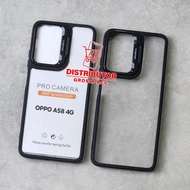 OPPO A58 4G CLEAR CASE BRACKET STAND CAMERA CASE OPPO A58 4G