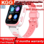 4G Kids Smart GPS SOS Location Watch Phone 1GB+8GB HD Video Call Remote Monitor Bluetooth Clock APP Download