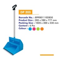 Maspion Serok DP 203 with lid and can be folded, thick plastic material with broom hook