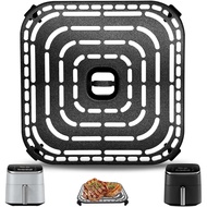 Kuali Pemanggang Air Fryer untuk COSORI Air Fryer TurboBlaze 6 Qt, Rak Pengganti Air Fryer Berbentuk