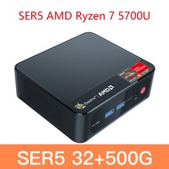 Beelink SER5 R7 5800H/R5 5500U Radeon 7 Core Graphics Windows 11 Mini PC 16/32GB DDR4 500GB NVMe SSD