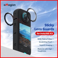 JR Adhesive Lens Protector for Insta360 X3, Anti-Scratch Lens Cover Camera Accessories