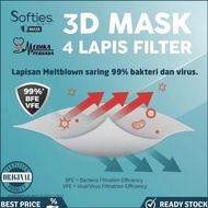 Terlaris Softies 3D Surgical Mask Kf94 / Masker Medis Softies Kf94