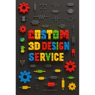 Custom 3D Design -STL or STEP file