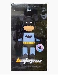 超夯蝙蝠俠Batman造型Bearbrick暴力熊Kubrick Bear庫柏力克熊手腳頭部可活動耐摔搪膠材質KAWS積木熊29cm公仔小擺件裝飾品