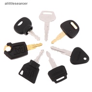 ali  7Pcs/set Keys  Keys Excavator Construction Machinery Key Kit 14607 5P8500 K250 H800 For JCB Par