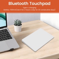 Bluetooth Touchpad Multi-Function Gestures Trackpad Rechargeable Wireless Touchpad for Laptop IOS