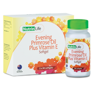 NutrinLife Nutrin Life Evening Primrose Oil Plus Vitamin E 2x90's