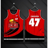 PBA JERSEY | Barangay Ginebra Kings Mark Caguioa # 47 | Fully sublimated jersey