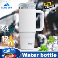 Tyeso Tumbler 900ML/1200ML With Handle Stainless Steel Insulated Thermos Keep Cold And Hot Vacuum In