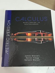 微積分原文書Calculus: Early Transcendentals 9/e Metric Version