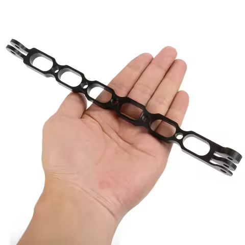 Lightweight Aluminum Helmet Extension Arm for GoPro Insta360 Go Ultra OSMO 360 Action Camera Stand S