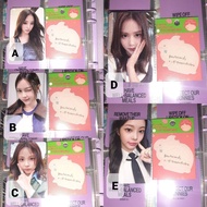 Wts photocard pc official meovv hearts2hearts h2b anna carmen ian ktown4u ld dmm