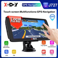 XGODY J727F Newest Southeast Asia Free Maps 7 inch Car GPS Navigation 256M+8G Truck GPS Navigator with Sunshade Touch Screen SAT NAV FM Radio