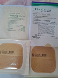 Duoderm Extra thin (3片) DuoDerm CGF (1片) 敷料 人工皮 10cm x10cm