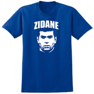 Zidane Football Icon T-Shirt - Classic Retro France Madrid Fan Tee Shirt