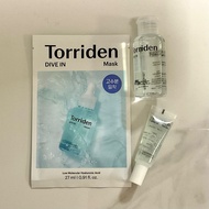 Torriden dive in mask serum toner 面膜 精華 爽膚水 化妝水 試用裝 保濕