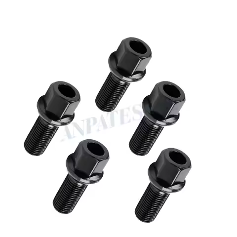 5pcs M14*1.5 27MM Car Accessories 8D0601139D New Wheel Lug Bolts Car For VW Golf Polo Jetta Passat F