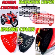 HONDA CBR150R CBR 150R 2021+ ENGINE COVER RADIATOR COOLANT NET 150 ENJIN BODY SET SLIDER VISOR WINDS