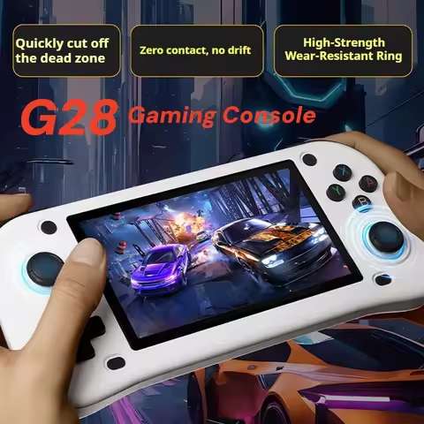 Open Source G28 Retro Handheld Video Game Console Linux System 4.3 Inch Screen Portable Pocket Video