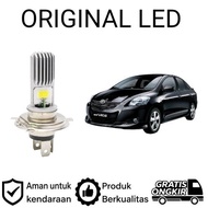 AM 2pcs H4 COB LED Headlights for Toyota vios gen2