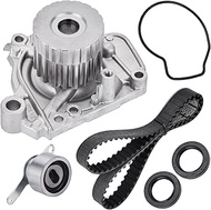 Timing Belt Kit with Water Pump Compatible with 1996 1997 1998 1999 2000 Honda Civic 1.6L SOHC L4 D1