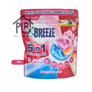 Breeze 5in1 Laundry Capsules Sakura Blossom 40pods