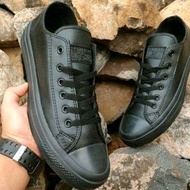 CONVERSE PVC ALLSTAR SHOES, FULL BLACK, SHOES FOR MEN WOMEN'S SNEAKERS