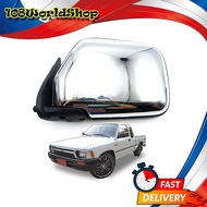 กระจกมองข้าง ฝาชุปโครเมี่ยม ซ้าย Toyota  ขนาด 26x16x6 จำนวน 1 Piece New HILUX 5th GEN LN85 LN106 MIG