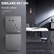 Delixi Type 86 Network Cable Box Network Plug Computer Socket Computer Network Port Information Netw
