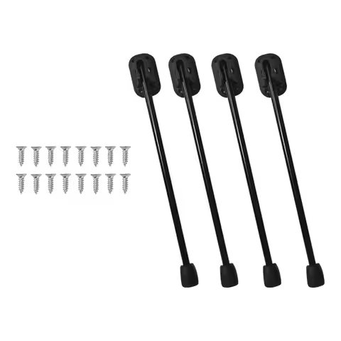 4 Pieces Table Legs Stable Foldable Table Leg Portable for Computer Table Laptop Table Replacement