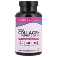 NeoCell, Super Collagen + Vitamin C & Biotin, 180 Tablets (No.3794)