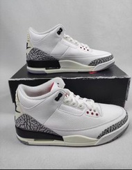 🔝Air Jordan 3 White Cement Reimagined 做舊白水泥 男女同款 35-46碼
