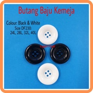 Ready Stock-Model 230 Butang Baju Kemeja/Butang Blazer Button Suit 4 Hole Button